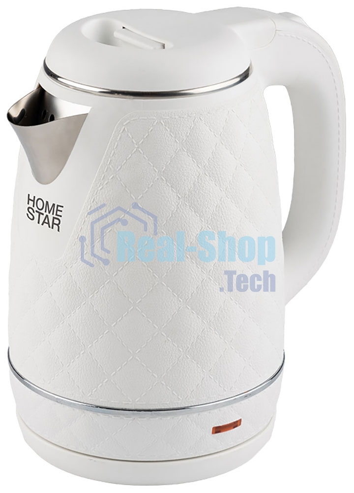 Чайник электрический HOMESTAR HS-1007 1,7 л, 1500 Вт, белый