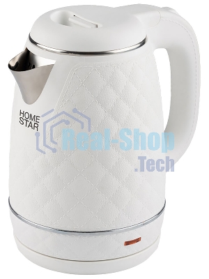 Чайник электрический HOMESTAR HS-1007 1,7 л, 1500 Вт, белый
