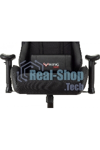 Кресло игровое Бюрократ VIKING 4 AERO BLACK EDITION черный искусст.кожа/ткань