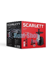 Мясорубка электрическая Scarlett SC-MG45S75 черный / красный