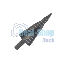 Сверло PATRIOT EXPERT по металлу ступенчатое 4-32 мм, Р6М5, упаковка блистер