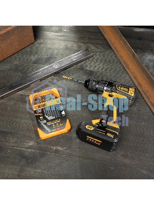 Набор сверл по металлу Denzel 1,5-6,5 мм, HSS-Tin, Golden Tip, 13 шт