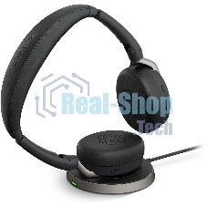Гарнитура Jabra Evolve2 65 Flex чёрный, беспроводная, Bluetooth, до 32 ч