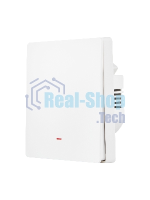 Выключатель HOMMYN настенный zigbee 1 клавиша (без нейтрали) SWZBNN01W