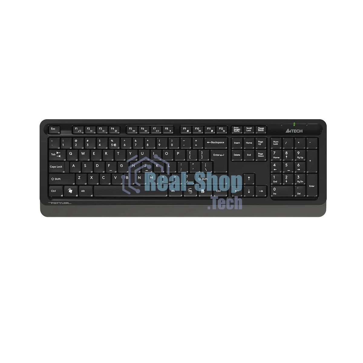 Комплект клавиатура+мышь A4Tech FStyler FG1010 беспроводной, USB, 2000 DPI, чёрный