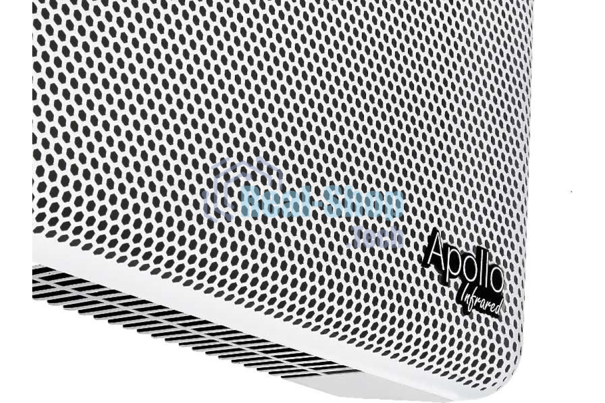Обогреватель инфракрасный Ballu Apollo Infrared BIHP/A-1500 белый, микатермический, 1500 Вт, 20 м2, дисплей, термостат
