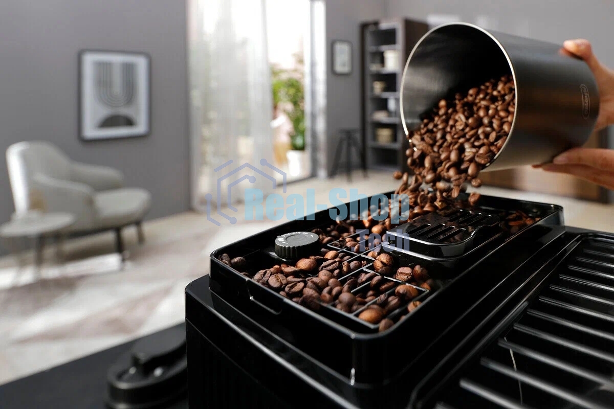 Кофемашина DeLonghi ECAM220.30.SB серебристо-черный, исп. кофе - зерновой/молотый, 1.8 л, 1450 Вт, 15 бар