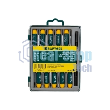 Наборы отверток Набор KraftOOL Отвертки для ремонта мобильных телефонов, 12 предметов 25616-H12