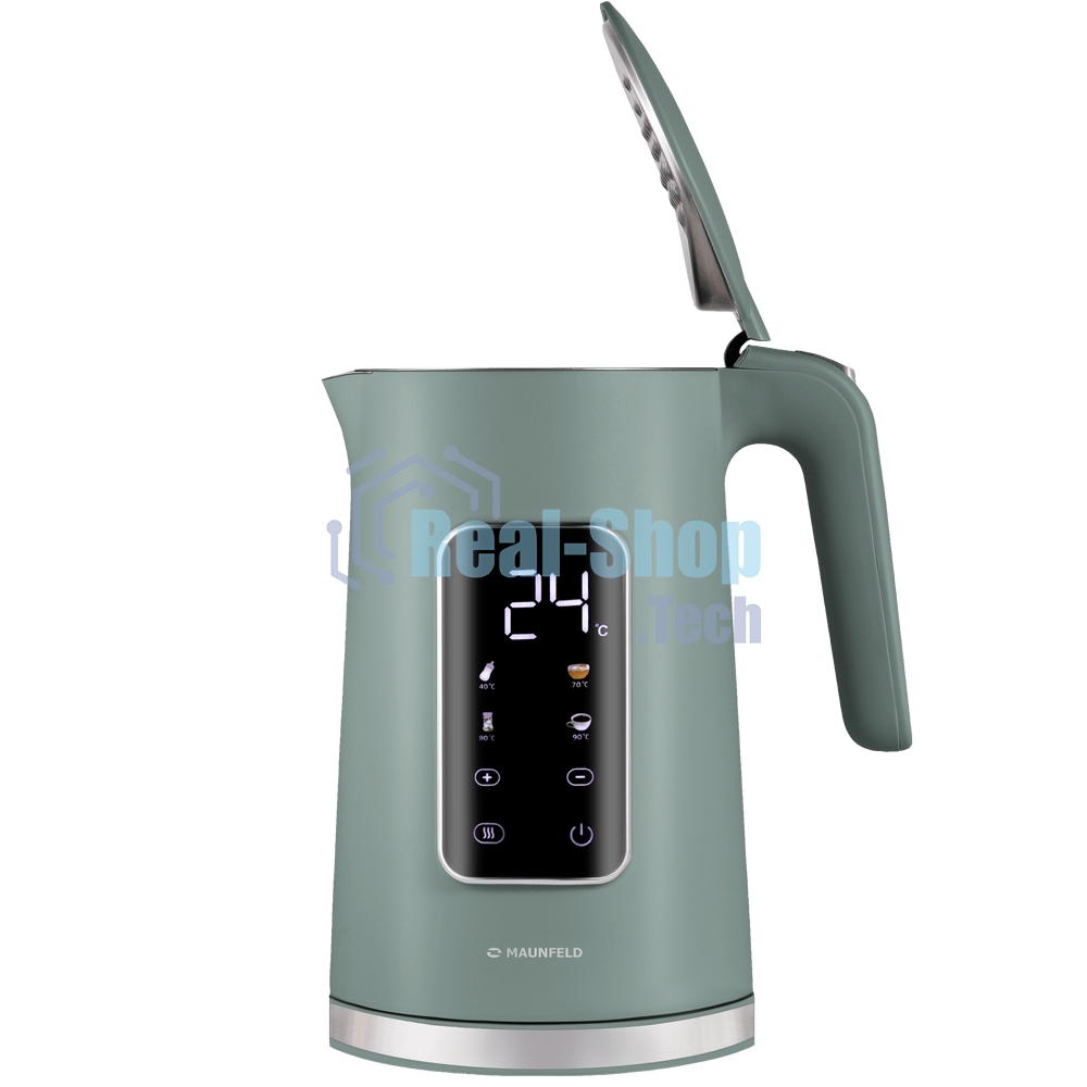 Чайник электрический Maunfeld MGK-635DGN зеленый, 1,7 л, 2200 Вт