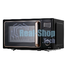 Микроволновая печь Centek CT-1565 черный, 20 л, 700 Вт, переключатели - кнопки, поворотный механизм