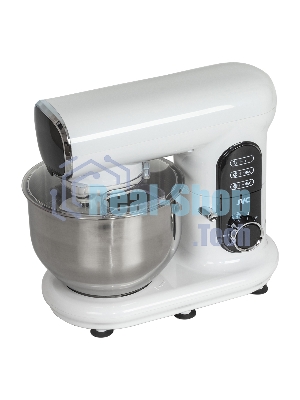 Миксер планетарный JVC JK-MX515 белый, 5 л, 1000 Вт