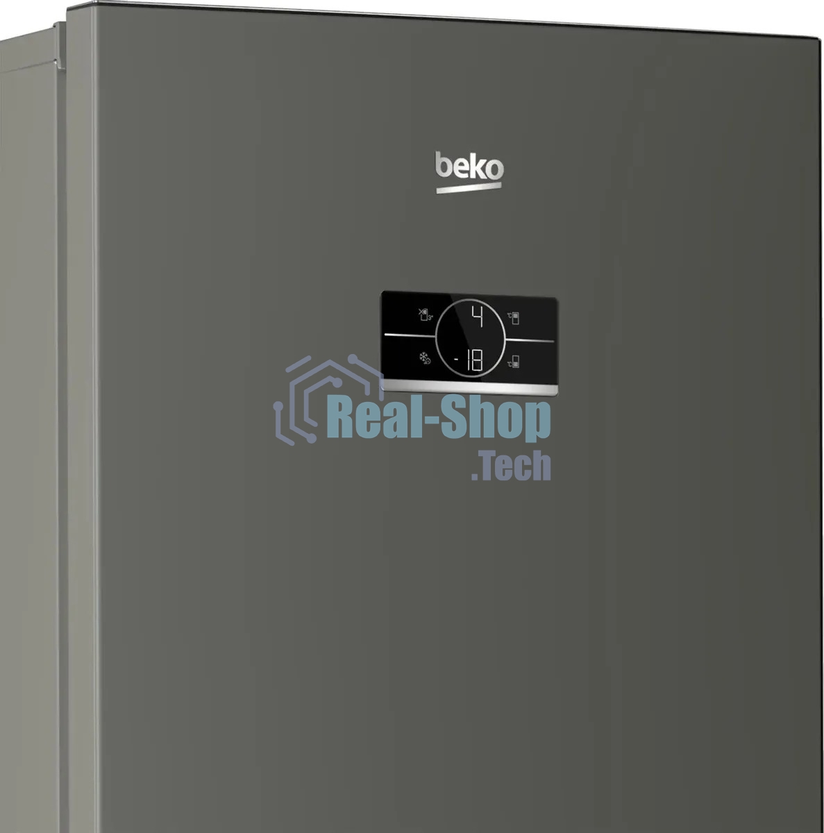 Холодильник Beko B3R0CNK362HG серый, двухкамерный, 220/100л, морозилка снизу No Frost