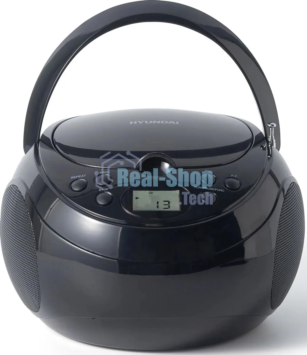 Аудиомагнитола Hyundai H-CD3300 черный 4Вт CD CDRW MP3 FM(dig)