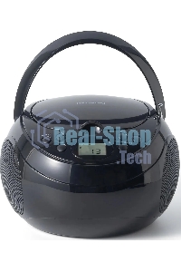 Аудиомагнитола Hyundai H-CD3300 черный 4Вт CD CDRW MP3 FM(dig)