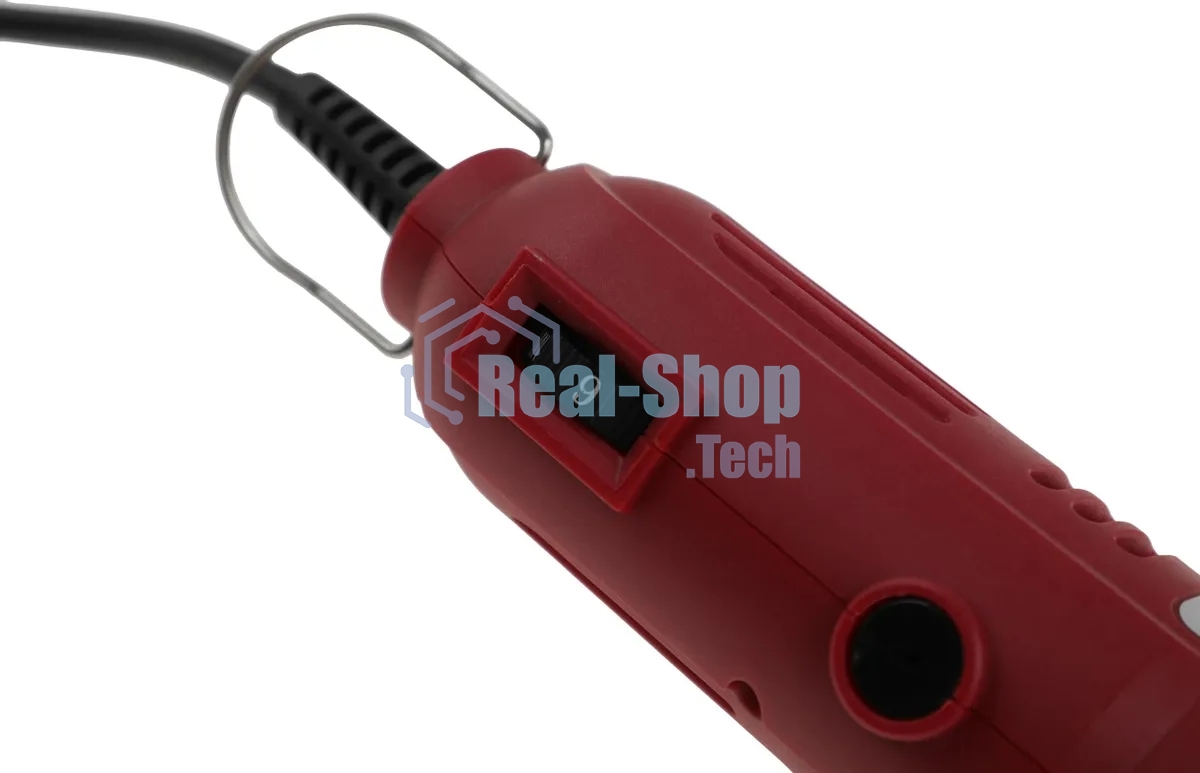 Прямошлифовальная машина (гравер) RD-MG150. 150Вт; 10000-32000 об/мин; диаметр цанг 2,3/3,2 мм; набор 100 насадок; вес- 0,8кг