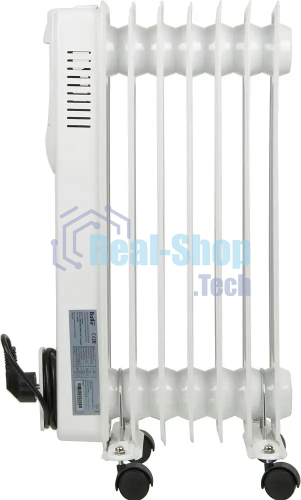 Обогреватель масляный Ballu Comfort BOH/CM-07WDN (7 секций) белый, 1500 Вт, 20 м2, термостат