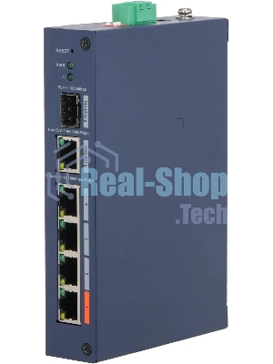 Коммутатор Dahua DH-CHS4106-4ET-60, 1×1 Гбит/с, управляемый