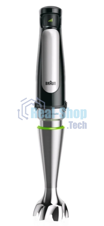 Блендер погружной Braun Multiquick 7 MQ7045X черный, 1000 Вт, плавная регулировка, турбо