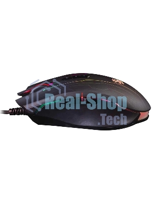 Мышь проводная A4Tech Bloody Q82 черный, 3200 dpi, USB, кнопки - 8