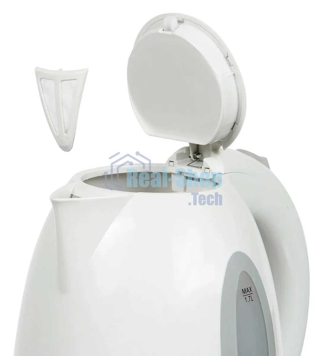 Чайник электрический Starwind SKP2211 1.7л. 2200Вт белый (корпус: пластик)