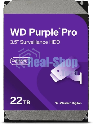 Жесткий диск Western Digital Purple PRO WD221PURP 22Tb 3.5