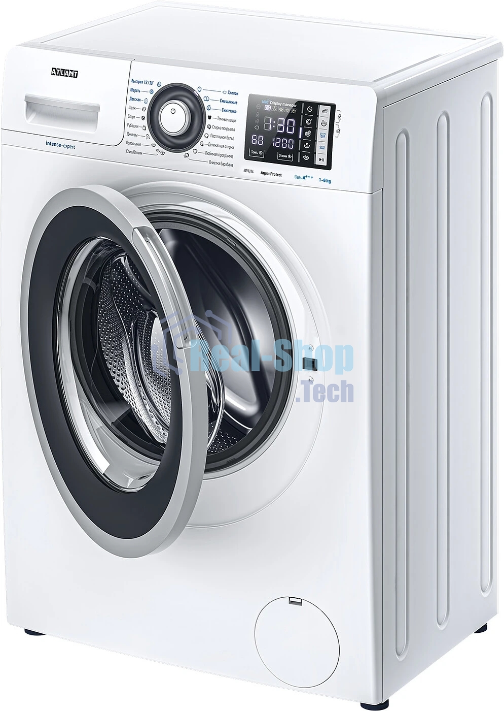Стиральная машина Atlant СМА 60У1214-01 белый, загрузка фронтальная 6 кг, 1200 об/мин., класс: А+++