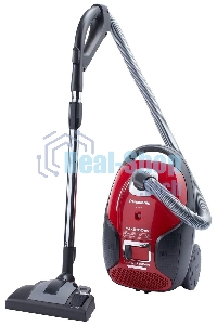 Пылесос Panasonic MC-CJ915R красный, 380 Вт/2100 Вт, уборка сухая, пылесборник мешок 6 л