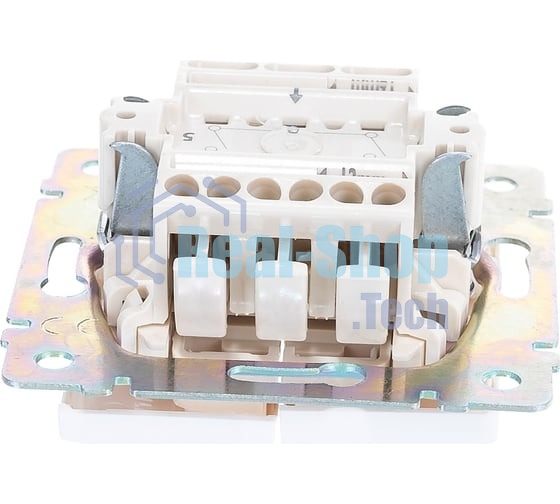 Выключатель Valena двойной выключатель/белый