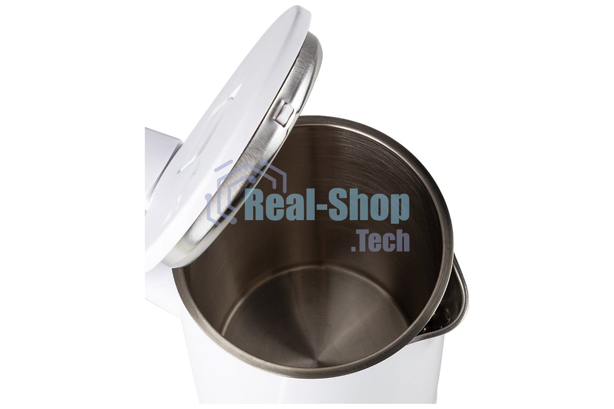 Чайник электрический Energy E-208 1.7л белый, двойной корпус