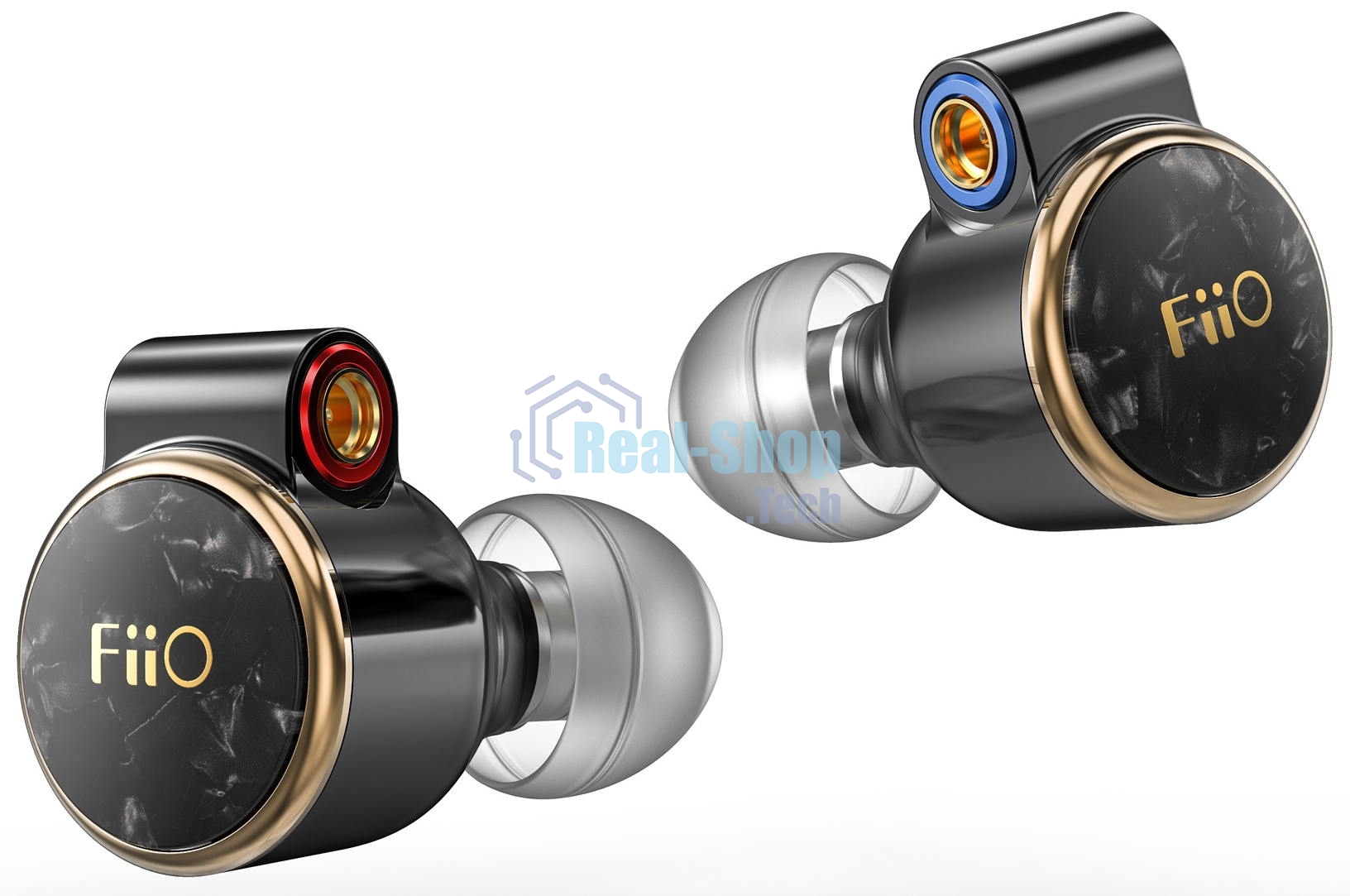 Наушники вкладыши Fiio FD3 1.2м черный/медный проводные в ушной раковине