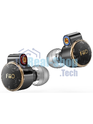 Проводные наушники FiiO FD3 черный/медный, внутриканальные, Jack 3.5 мм