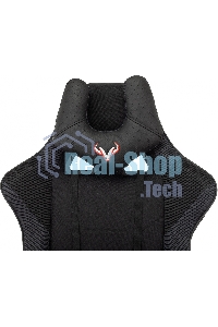 Кресло игровое Бюрократ VIKING 4 AERO BLACK EDITION черный искусст.кожа/ткань