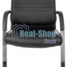 Кресло компьютерное Бюрократ T-8010-LOW-V/BLACK черный, искусственная кожа