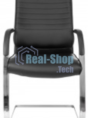 Кресло компьютерное Бюрократ T-8010-LOW-V/BLACK черный, искусственная кожа