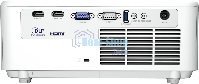 Лазерный проектор InFocus INL174 DLP, XGA, 4100 lm, 3 500 000:1, 1.942.16:1, HDMI x2, VGA in x1, Composite video x1, RS232 x1, Audio in/out, VGA out x1, USB-A x1, 1х15w, 2,9 кг, белый