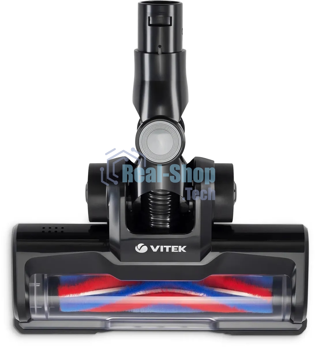 Пылесос вертикальный Vitek Starlight VT-8143 черный/серебристый, питание от аккумулятора, 35 Вт, уборка сухая, пылесборник 0.6 л, работа от АКБ max 30 мин