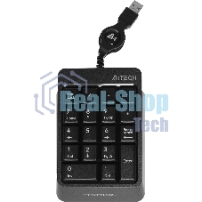 Числовой блок проводной A4Tech Fstyler FK13, USB, серый