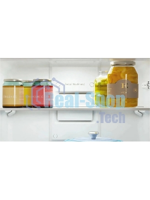 Холодильник Indesit ITS 4180 G серебристый двухкамерный 220/78л морозилка снизу, No Frost
