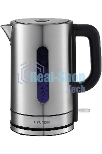 Чайник электрический Hyundai HYK-S2506 1.7л. 2200Вт серебристый (корпус: металл)