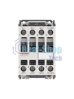 Контактор магнитный YON DSC018 18A 7.5кВт AC3 3P кат.220В AC 1НО YON DSC018-3C10A230