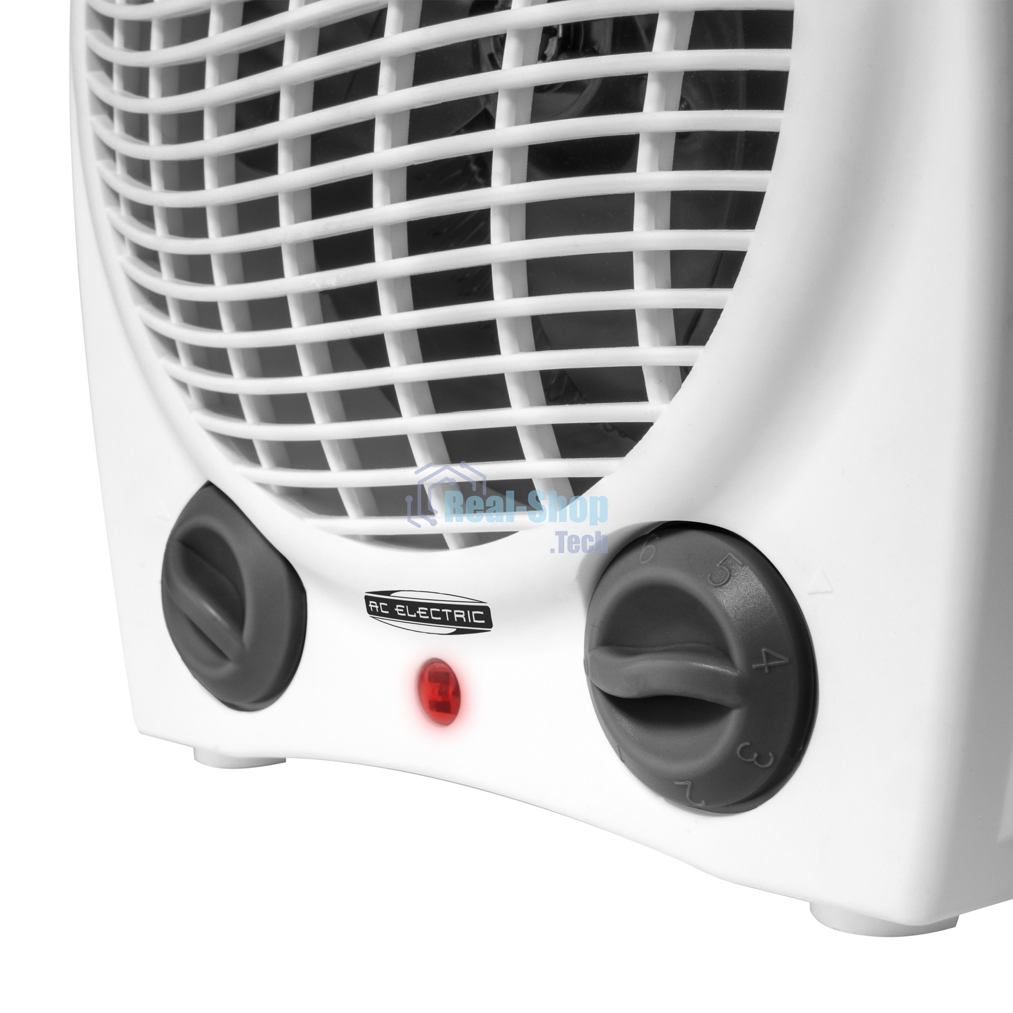 Тепловентилятор AC ELECTRIC AFH/S-3320W белый/черный, 2000 Вт, 25 м2