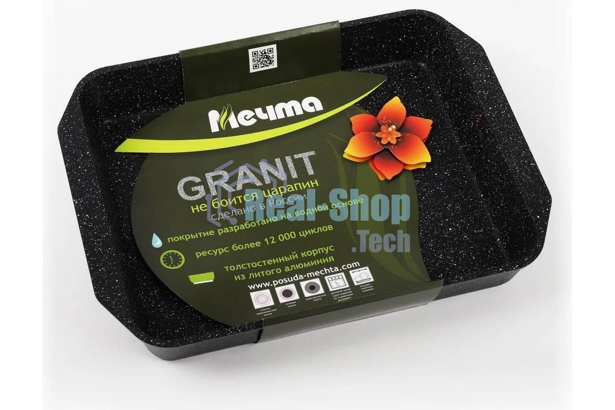 Противень Мечта 95802 Гранит black