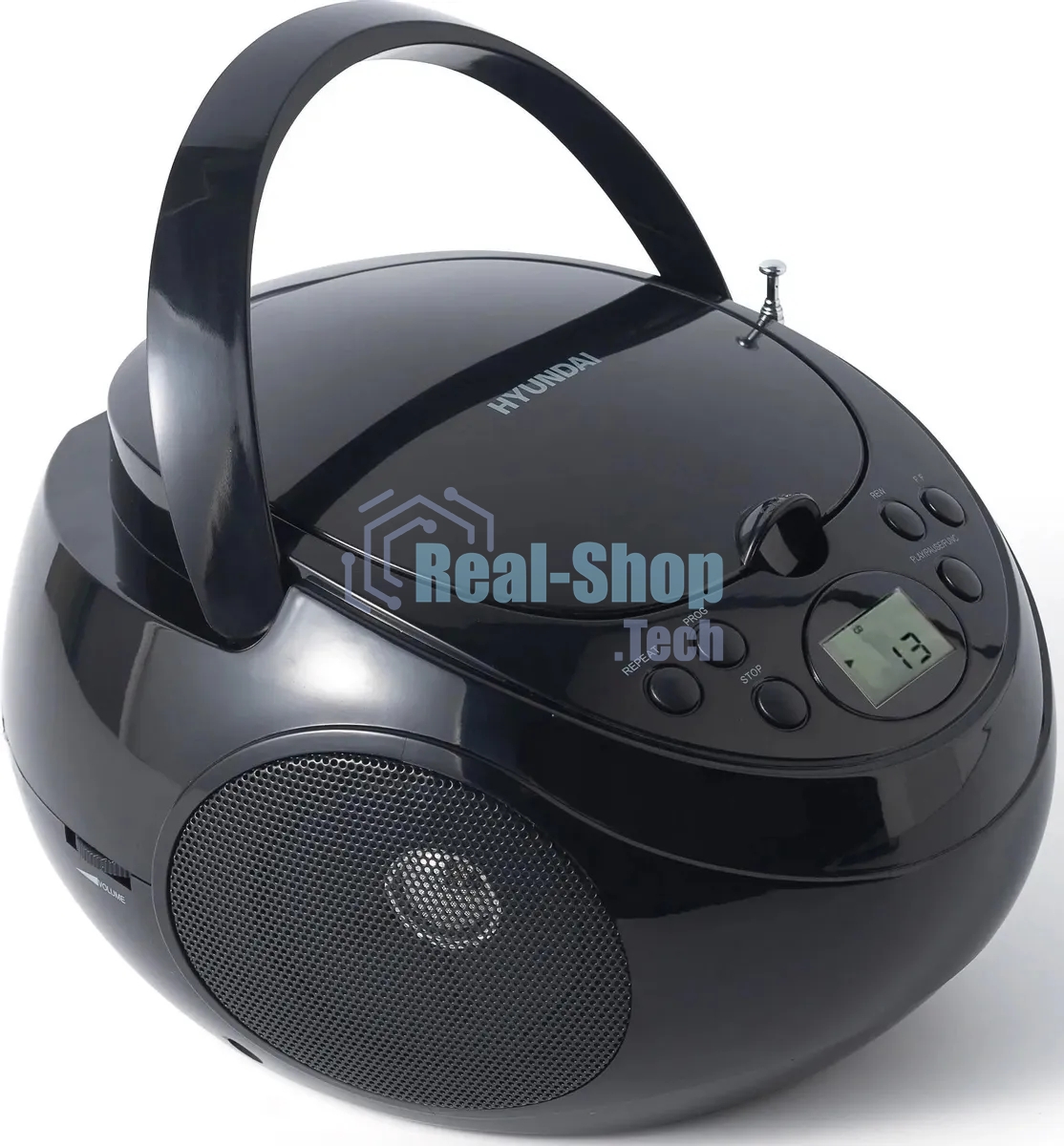 Аудиомагнитола Hyundai H-CD3300 черный 4Вт CD CDRW MP3 FM(dig)