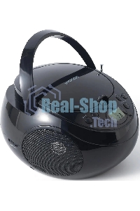 Аудиомагнитола Hyundai H-CD3300 черный 4Вт CD CDRW MP3 FM(dig)