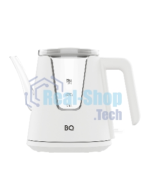 Электрочайник BQ KT0046DW белый, 1 л, 2200 Вт, скрытый нагревательный элемент