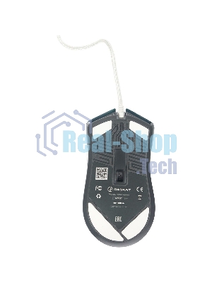 Мышь проводная Raskat MG017 черный/зеленый/белый, 6200 dpi, USB, кнопки - 7