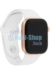 Умные часы Apple Watch Series 11 A3331 42мм OLED корп.розовое золото Sport Band рем.белый разм.брасл.:150-200мм (MEU44LW/A)