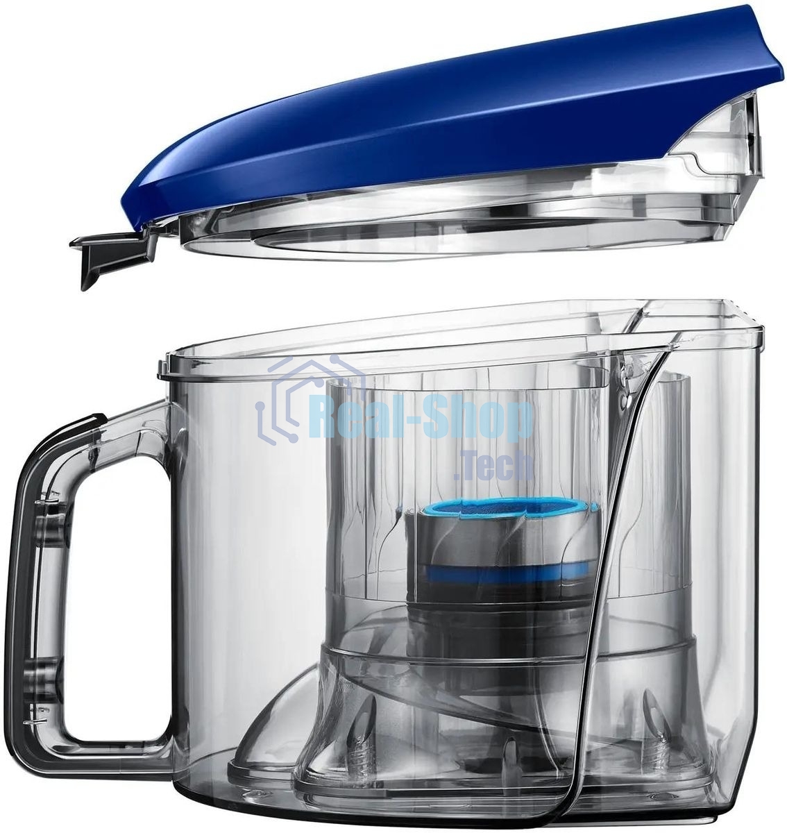 Пылесос Samsung VC18M2110SB/EV синий/черный, 380/1800 Вт, уборка сухой, пылесборник контейнер 1.5 л