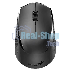 Мышь беспроводная Genius NX-8000S BT черный, 1200 dpi, радиоканал, Bluetooth, USB, кнопки - 3