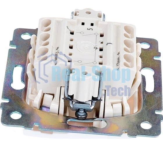 Выключатель Valena двойной выключатель/белый